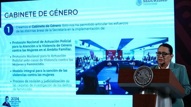 homologar tipo penal feminicidio Rosa Icela Rodriguez