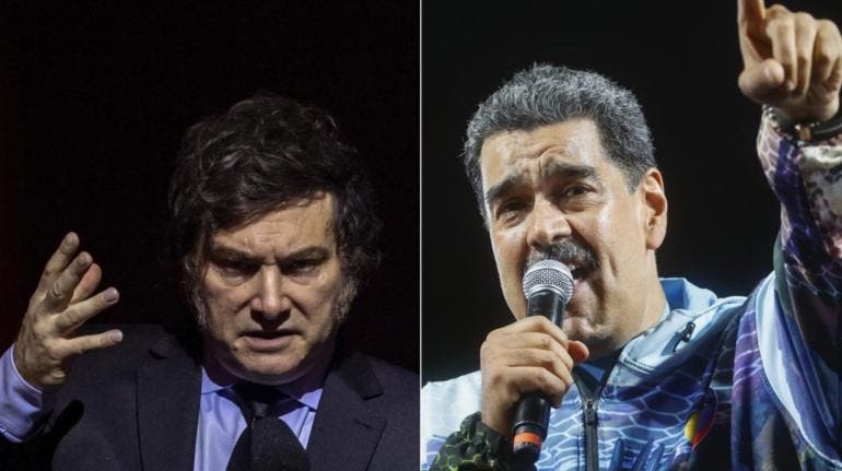 Maduro Milei fracaso economista Argentina