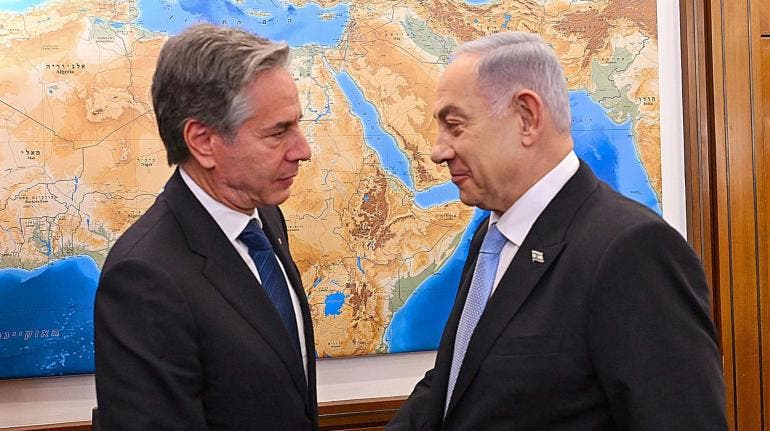 Netanyahu Blinken tregua Hamas