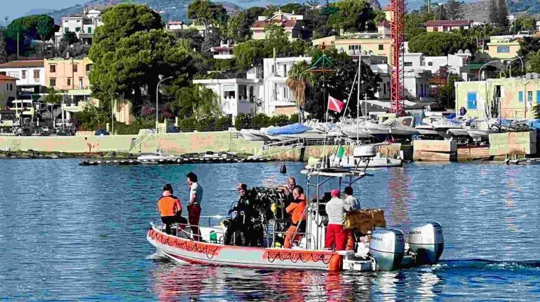 Recuperan cuerpo de la hija del magnate Lynch, última persona desaparecida en el hundimiento de yate en Sicilia