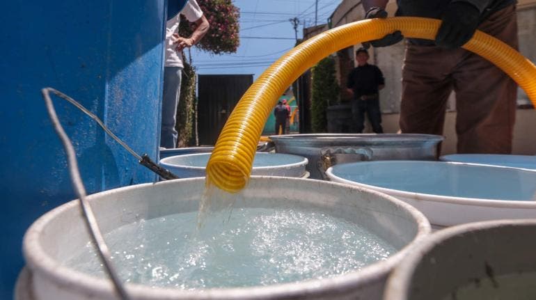 Sacmex agua GAM planta bombeo Chiconautla