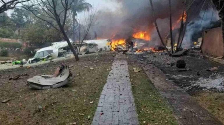 SRE lamenta accidente aéreo en Brasil; no hay reporte de mexicanos fallecidos 