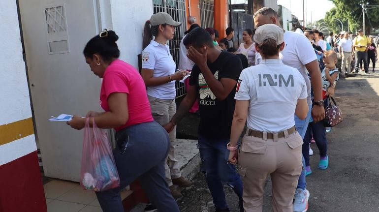 Chiapas nueva ola migrantes CBP ONE