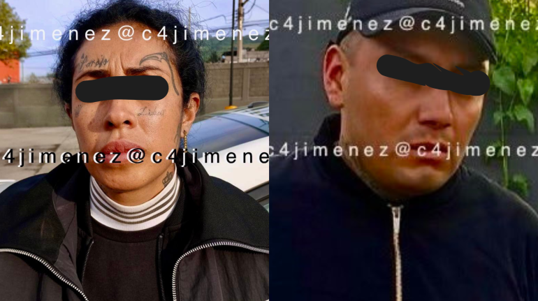 Pareja ladrona en la GAM