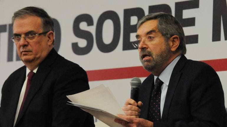 Ebrard De la Fuente reforma judicial EU