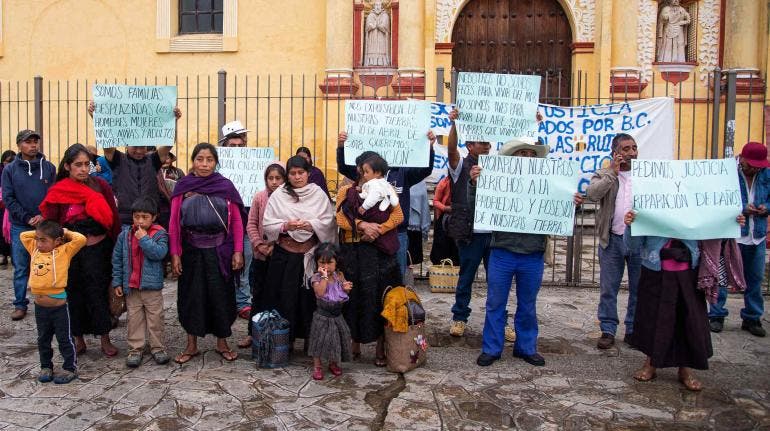 indigenas desplazados Chiapas volver casas