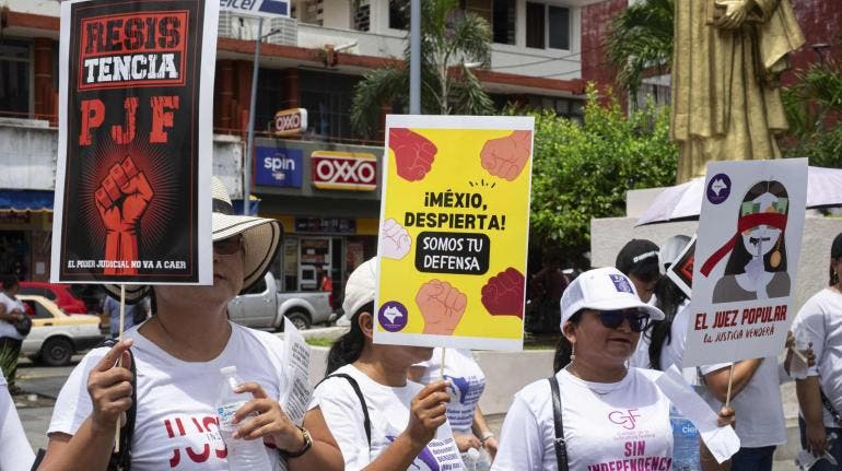 jueza reforma judicial eliminar DOF