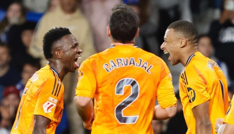 Vinicius y Mbappé