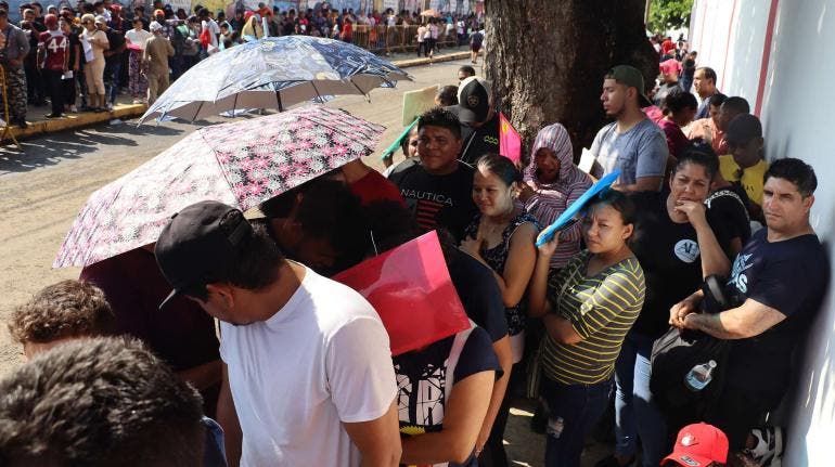 migrantes CBP ONE Chiapas