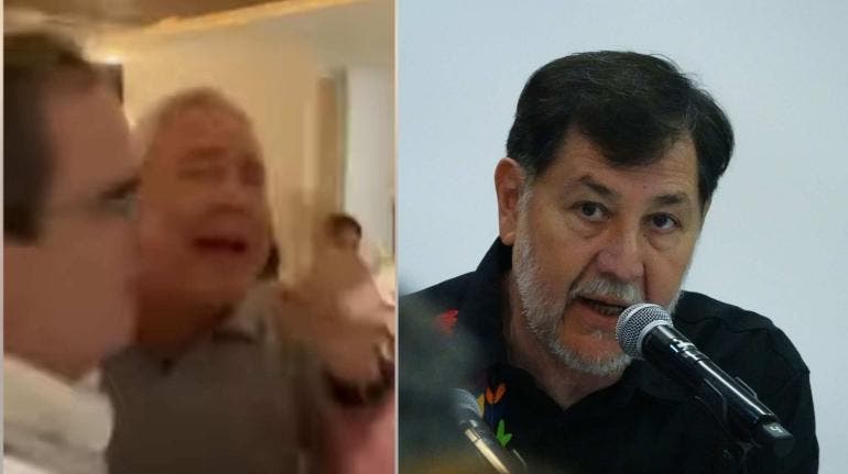 Noroña denuncia agresión e intento de robo en el AICM