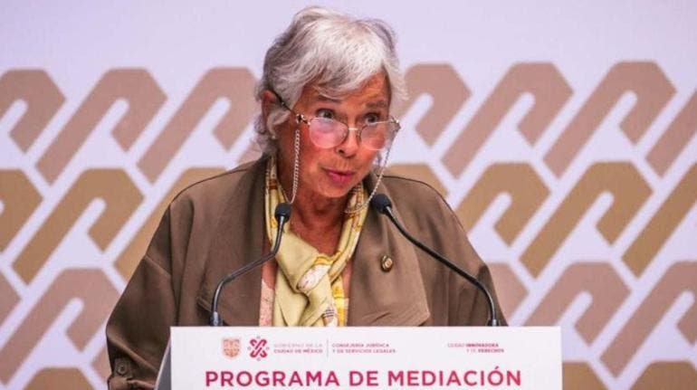 Olga Sanchez Cordero hospitalizada