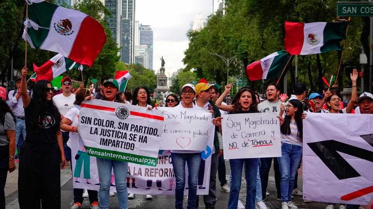 Reforma Judicial protestas