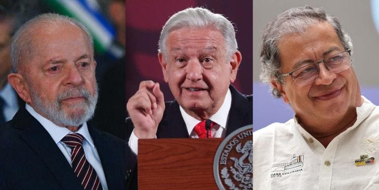 reunion Maduro AMLO Petro Lula Colombia