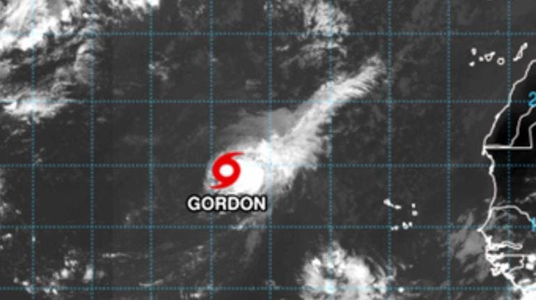 Se forma tormenta tropical ‘Gordon’ en el Atlántico