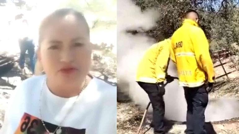 (video) Ceci Flores reporta crematorio clandestino en Sonora