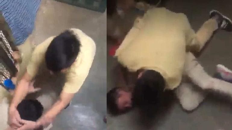 (video) Exhiben golpiza a reo en el penal de San Miguel, Puebla