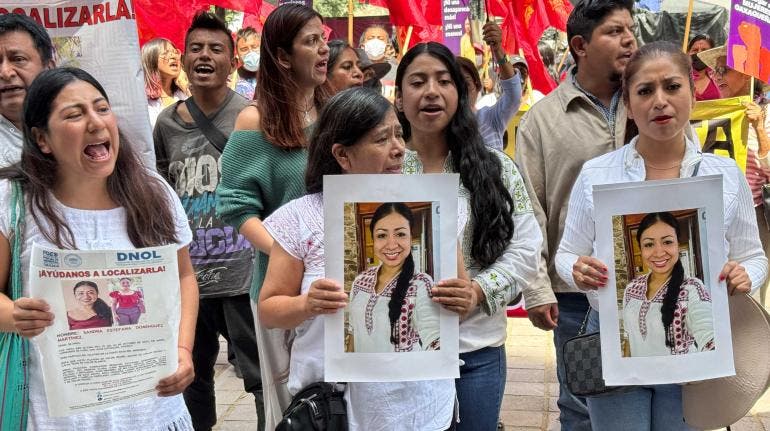 Activista Sandra Domínguez