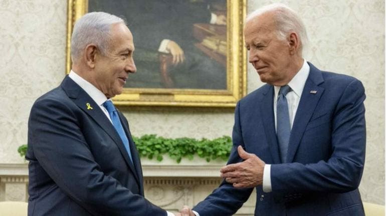 Biden y Netanyahu ven en la muerte de Sinwar una oportunidad para liberar rehenes