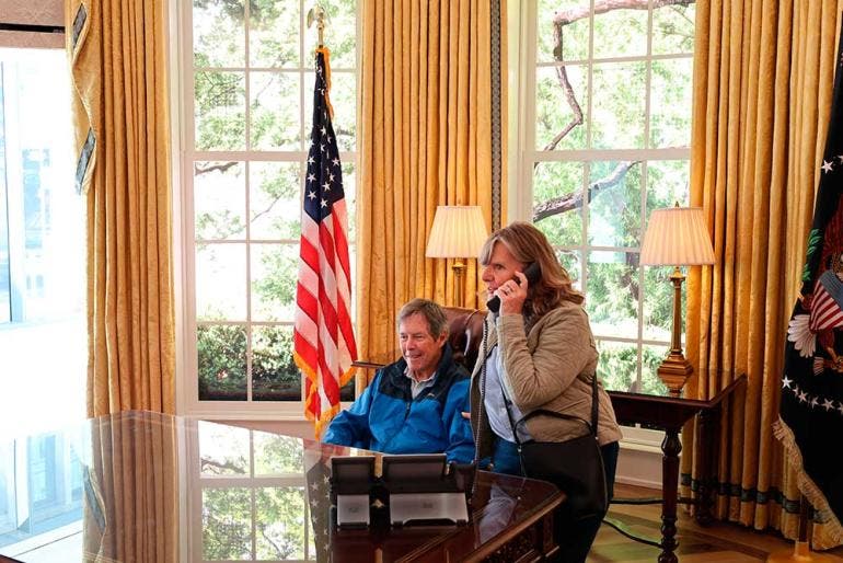 Visitar el Despacho Oval sin entrar en la Casa Blanca: la nueva atracción de Washington (Fotos: EFE)