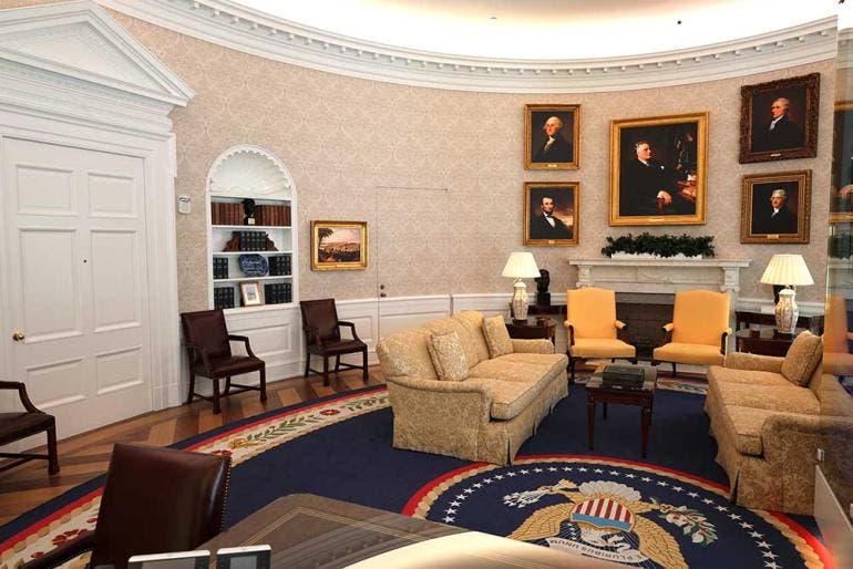 Visitar el Despacho Oval sin entrar en la Casa Blanca: la nueva atracción de Washington (Fotos: EFE)