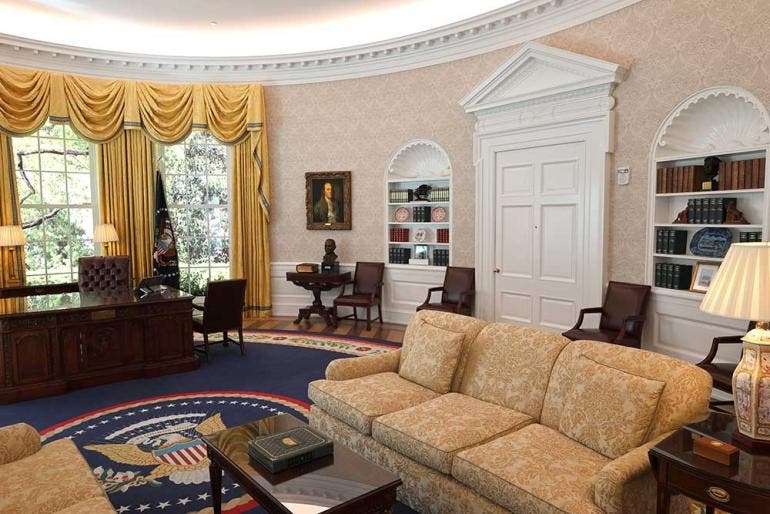 Visitar el Despacho Oval sin entrar en la Casa Blanca: la nueva atracción de Washington (Fotos: EFE)