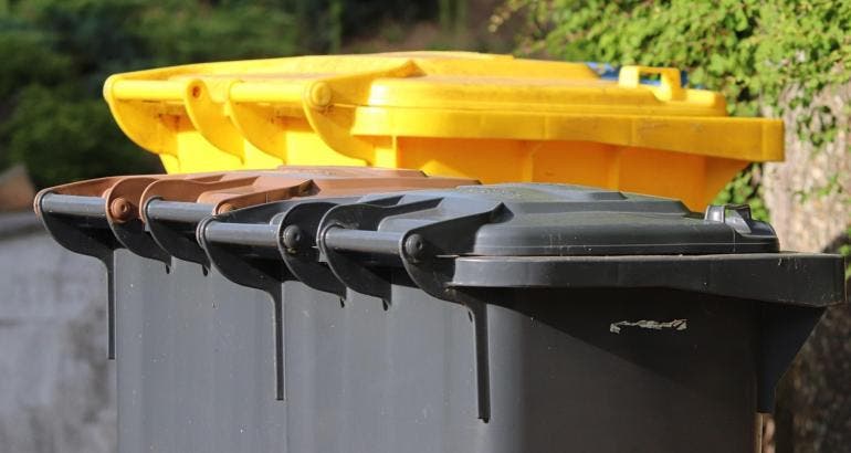 contenedor basura Christian A Austria