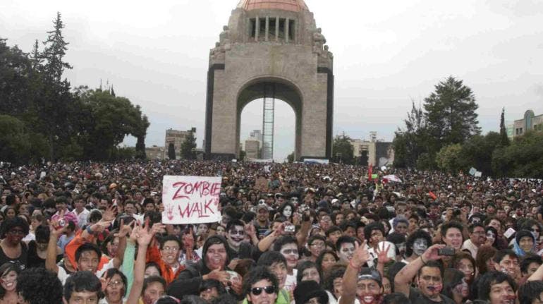 Marcha Zombie en CDMX: Ruta, vías alternas