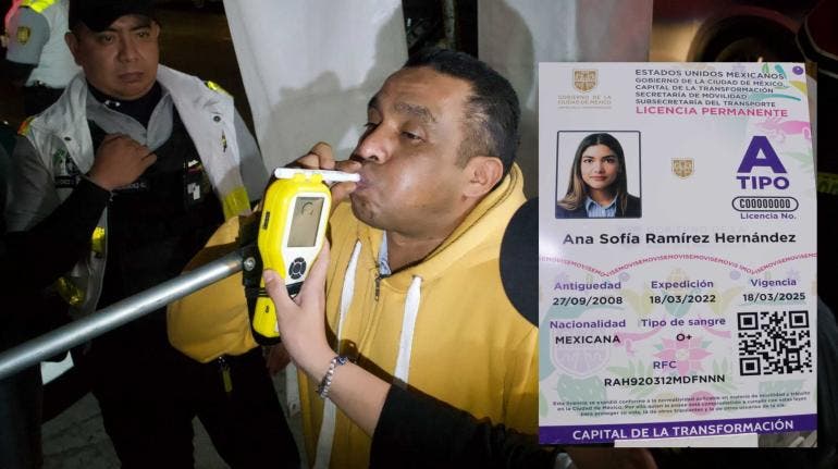 ¡Vuelve la licencia de conducir permanente en la CDMX! Pero no para quienes fallaron en el alcoholímetro
