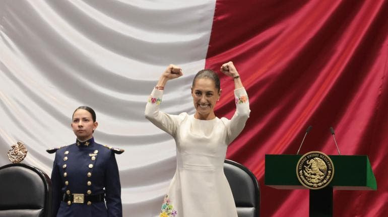 empresarios Sheinbaum felicitan