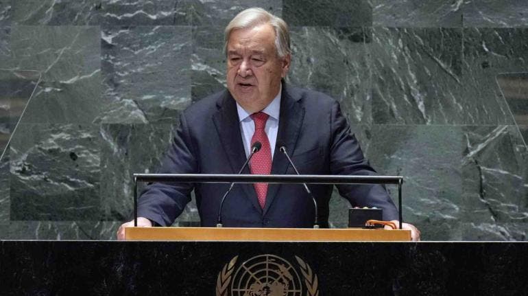 Guterres reitera condena a los ‘abominables actos’ de Hamás en víspera del 7 octubre