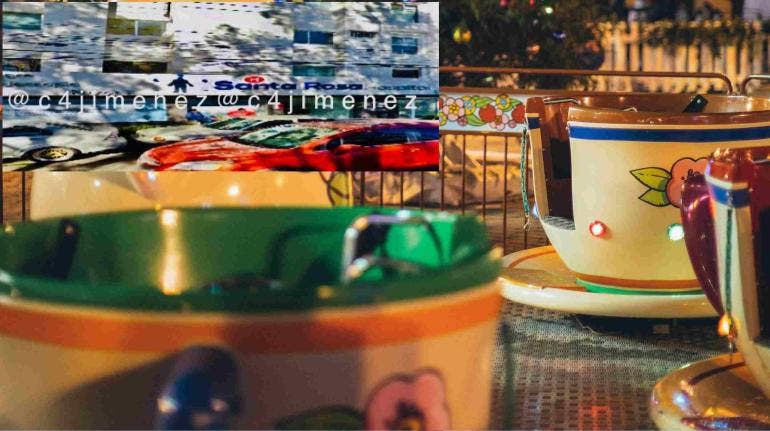 Hombre muere tras salir expulsado de las ‘tazitas’ en feria de Iztapalapa