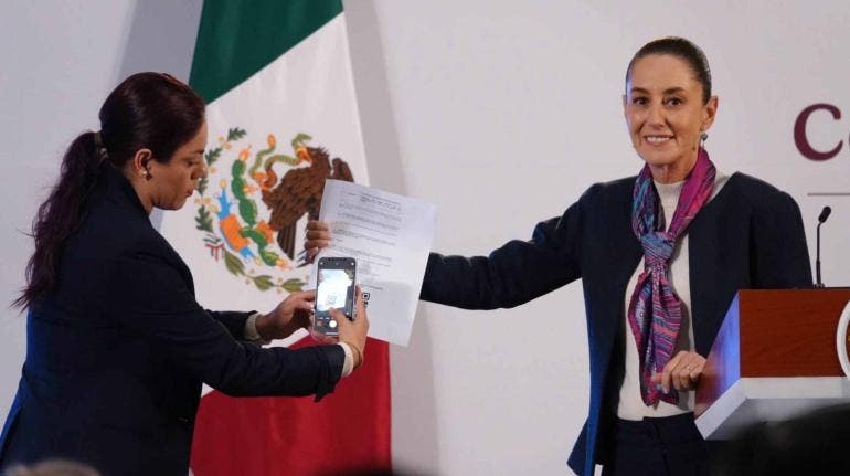 Jueza responde a Sheinbaum: ‘notificación de reforma judicial no fue con QR’