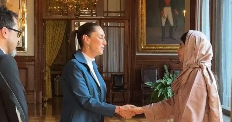 Malala Sheinbaum Palacio Nacional