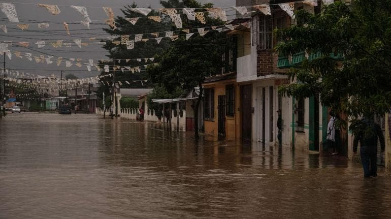 Milton impacto Yucatan Campeche