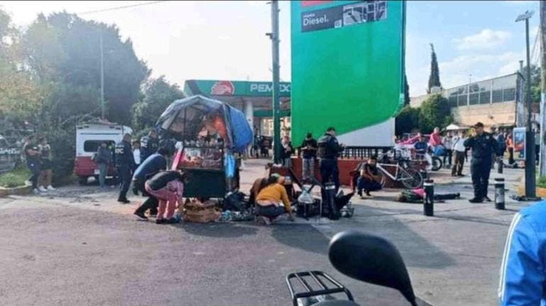 Motociclista pierde la vida tras ser impactado por camioneta en Xochimilco
