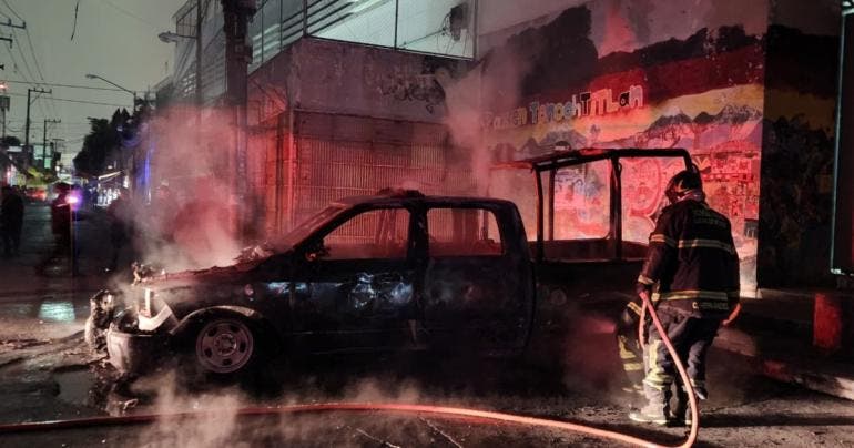 patrulla incendia Tepito Morelos SSC