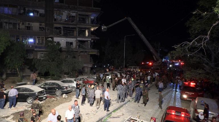 Ataque de Israel en Damasco, Siria