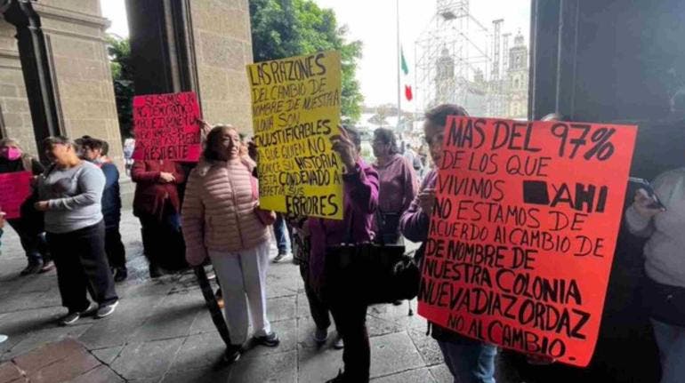  Vecinos rechazan cambio de nombre de colonia Nueva Díaz Ordaz en Coyoacán
