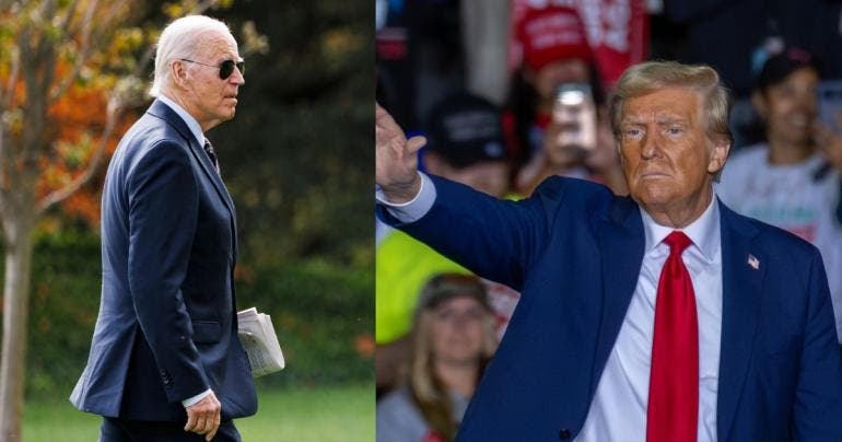 Biden llama a Trump para felicitarlo y le ofrece una 'transición tranquila'