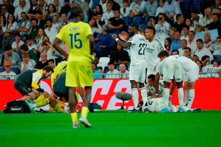 El pasado 5 de octubre Dani Carvajal sufrió una rotura del ligamento cruzado anterior (EFE)