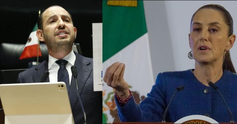 Sheinbaum califica de 'ridículo' el pedido de ayuda de Marko Cortés a Trump