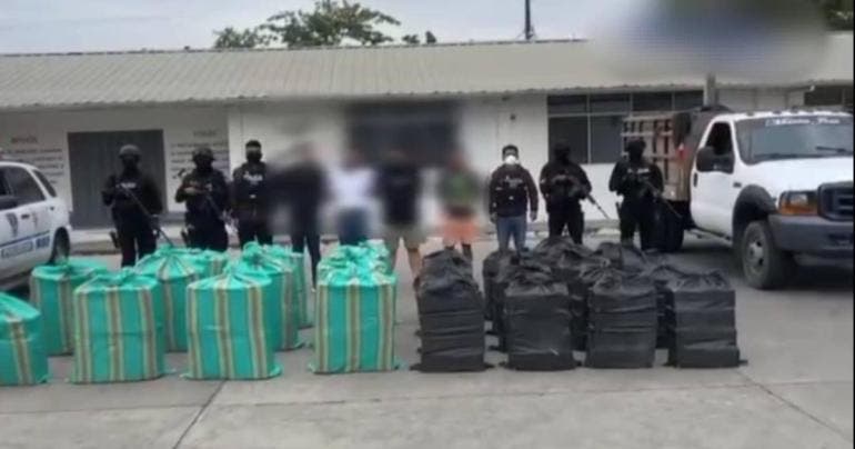 Ecuador mexicanos drogas colombiano