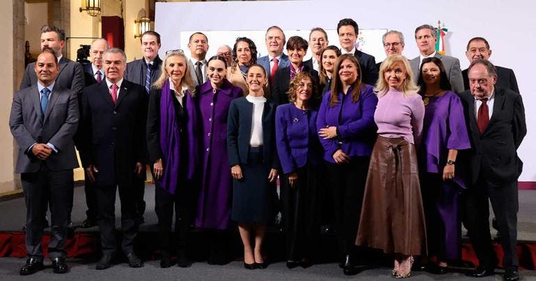 Empresarios con Sheinbaum en Palacio Nacional