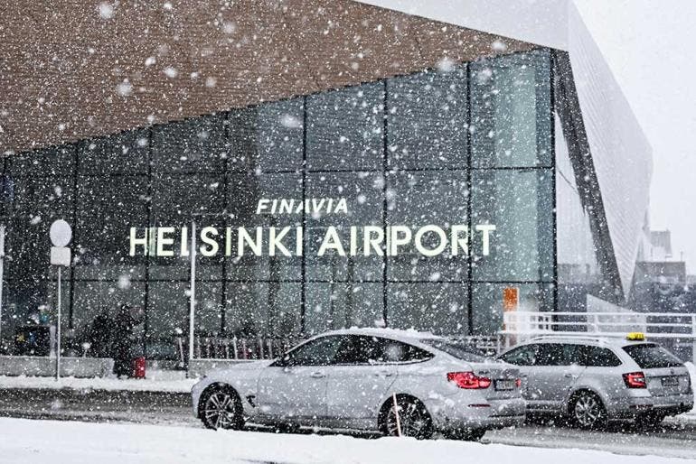 En Francia Finlandia, Dinamarca y otros países europeos, las tormentas invernales se manifestaron (EFE)