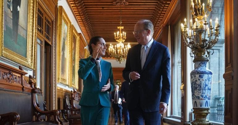 Larry Fink BlackRock Sheinbaum