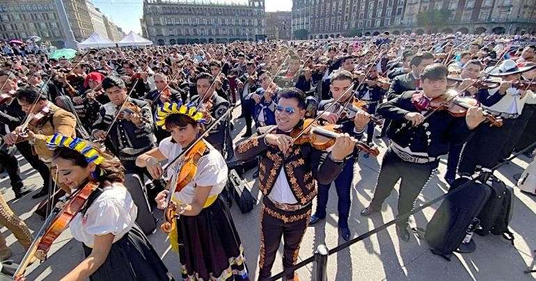 Record Mundial Guinness Zocalo