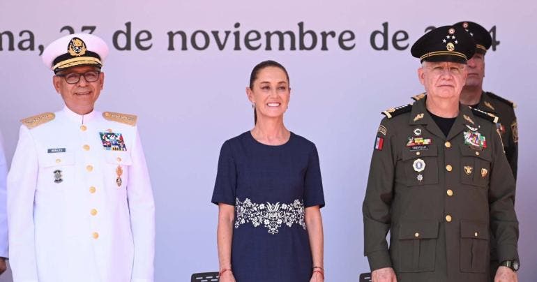 Sheinbaum destaca contribución de las Fuerzas Armadas en obras públicas