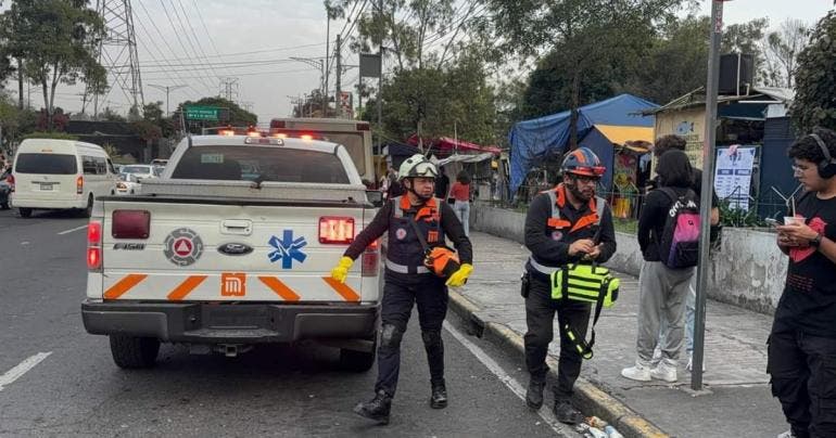 suicidio Metro estacion Copilco