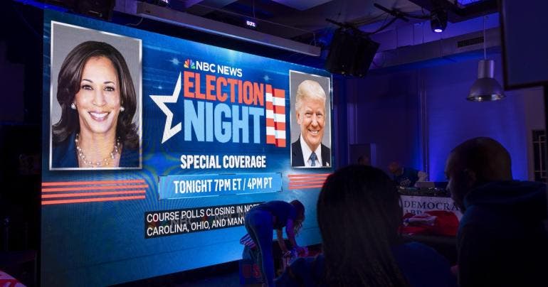 Trump Harris eleccion EU