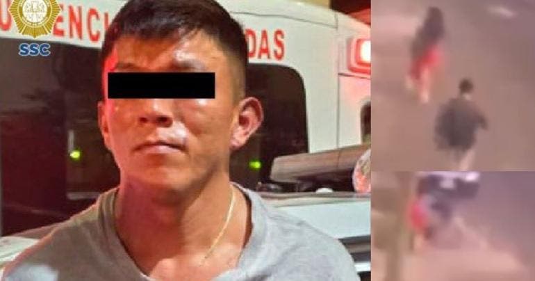 (video) Cae hombre que asaltó a mujeres en calles de Iztacalco e Iztapalapa